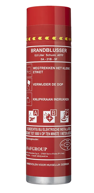 Sprayblusser 600 ABF inclusief houder